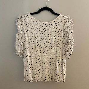 Polka dot top
